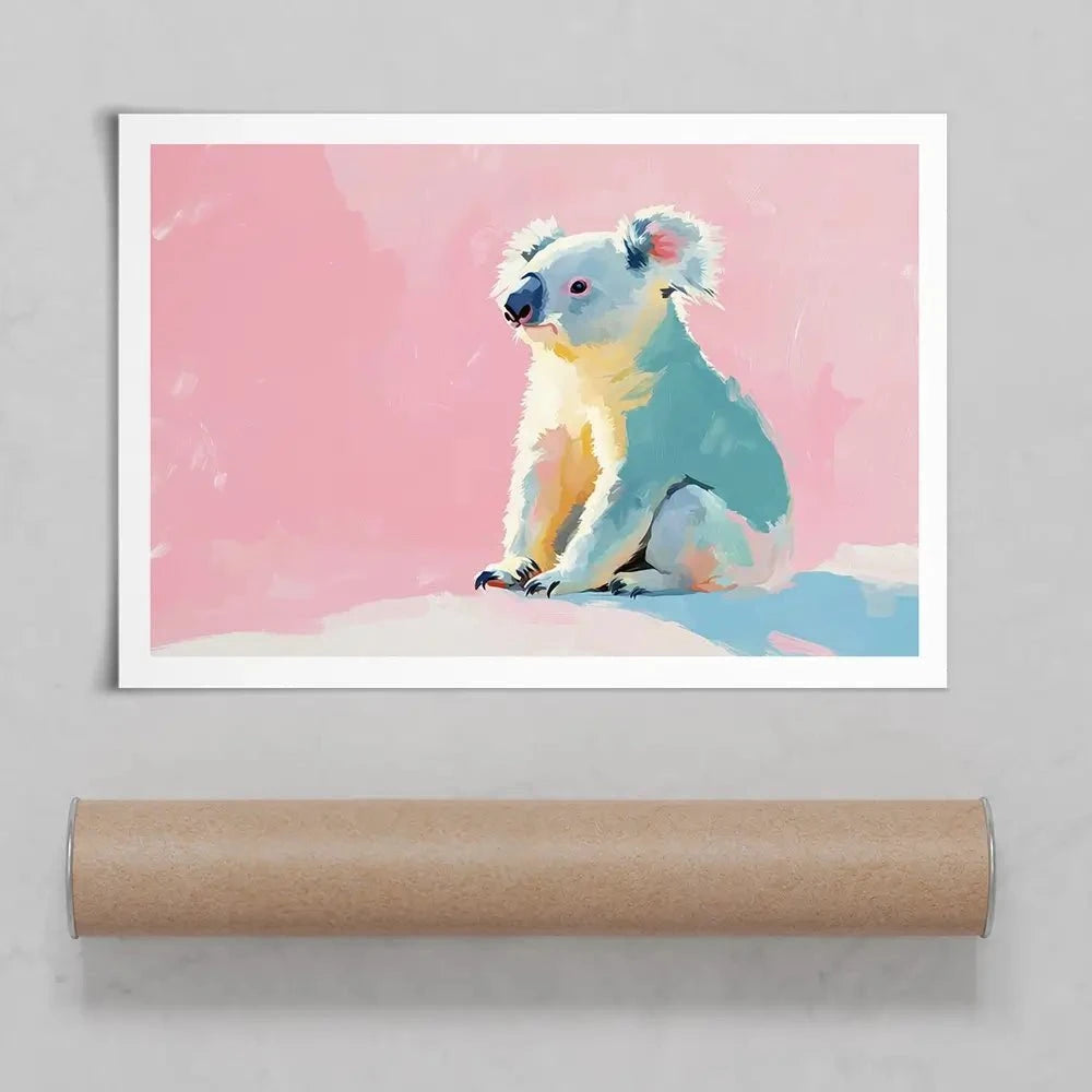 Tender Tones Koala Art Print Tender Tones Koala Art Print wall art product Treechild