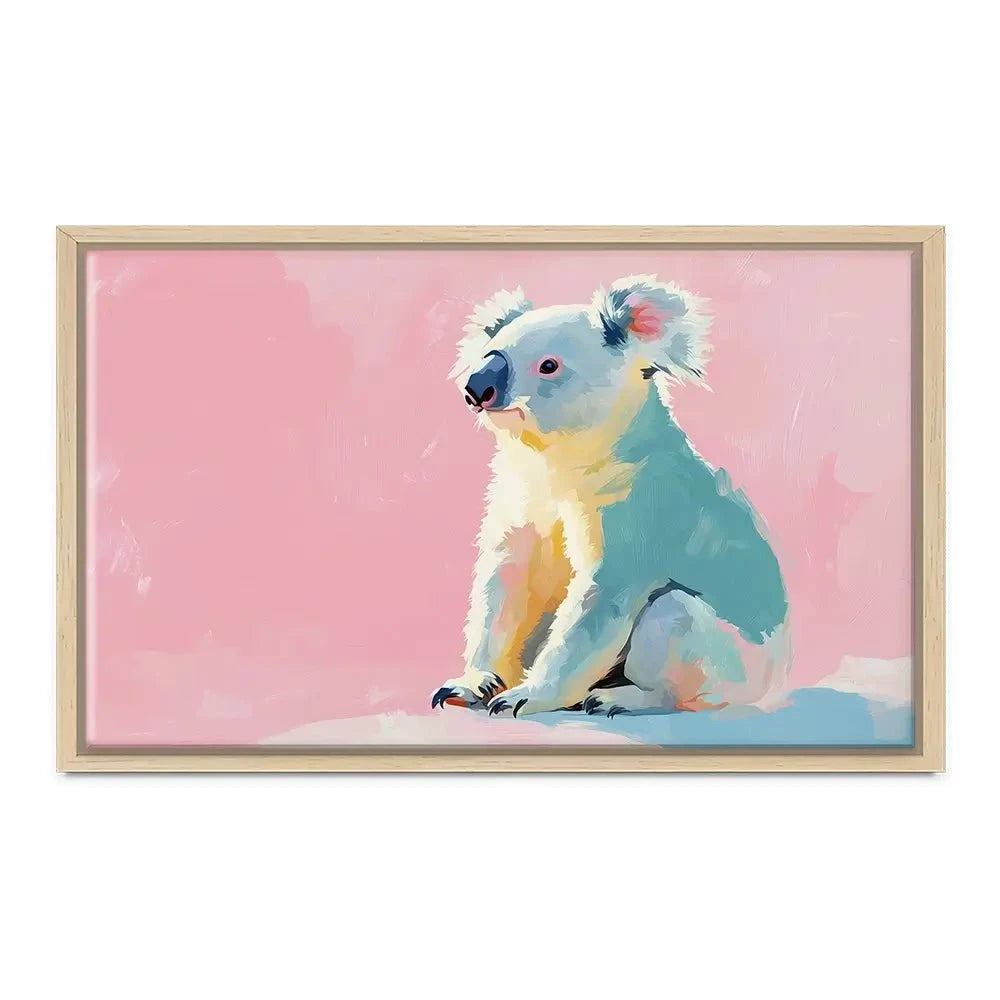 Tender Tones Koala Canvas Print Tender Tones Koala Canvas Print wall art product Treechild