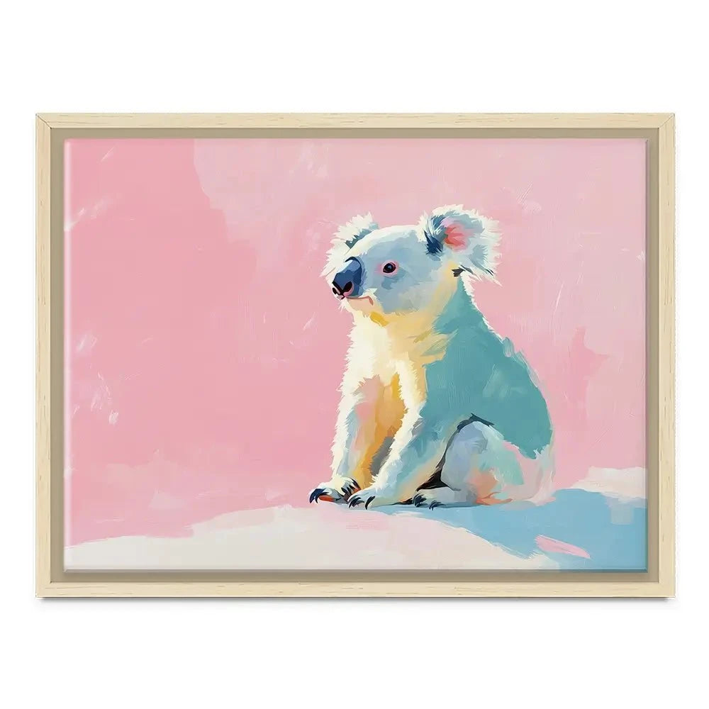 Tender Tones Koala Canvas Print Tender Tones Koala Canvas Print wall art product Treechild