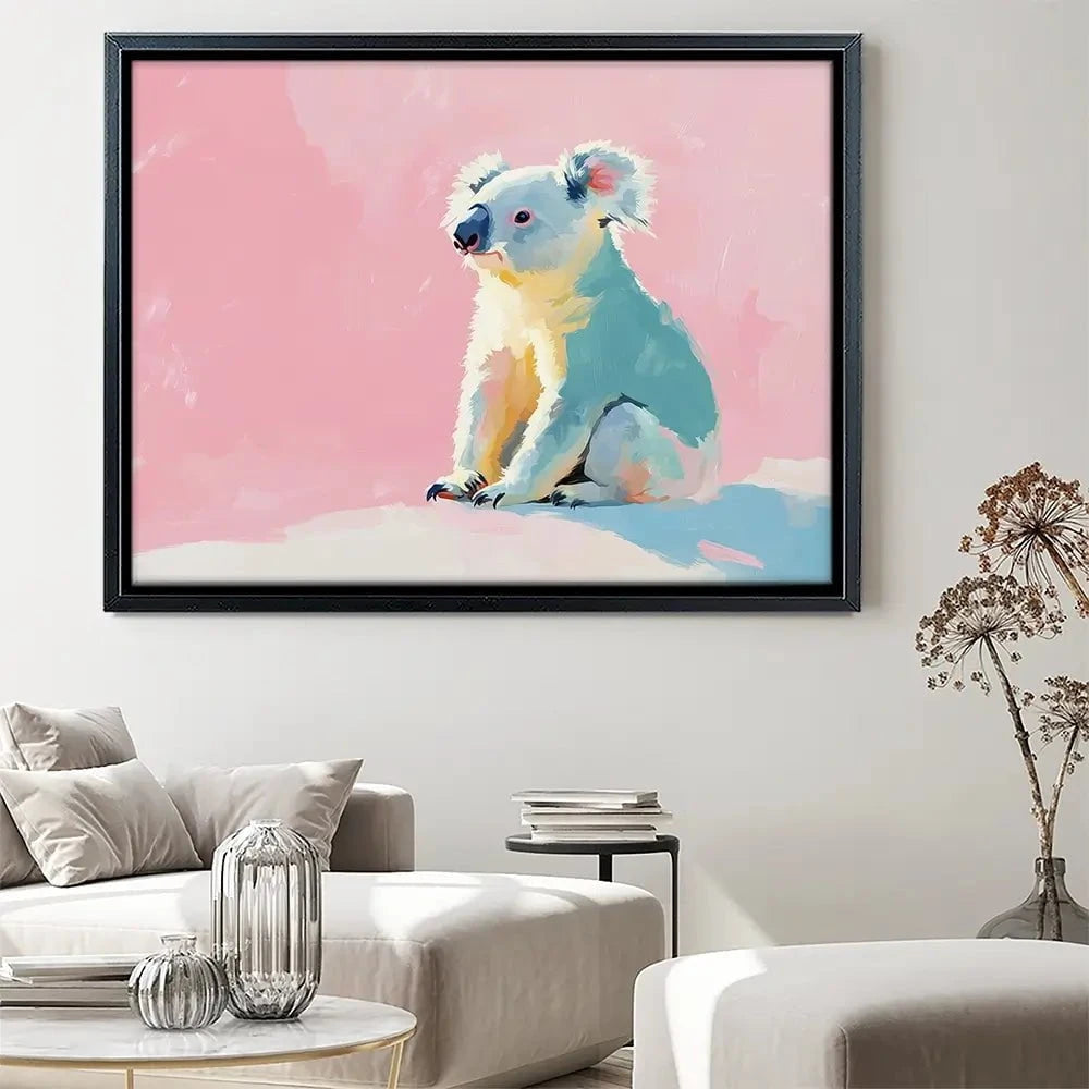 Tender Tones Koala Canvas Print Tender Tones Koala Canvas Print wall art product Treechild