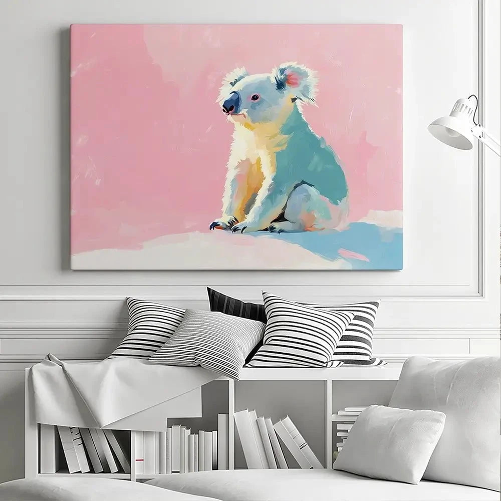 Tender Tones Koala Canvas Print Tender Tones Koala Canvas Print wall art product Treechild