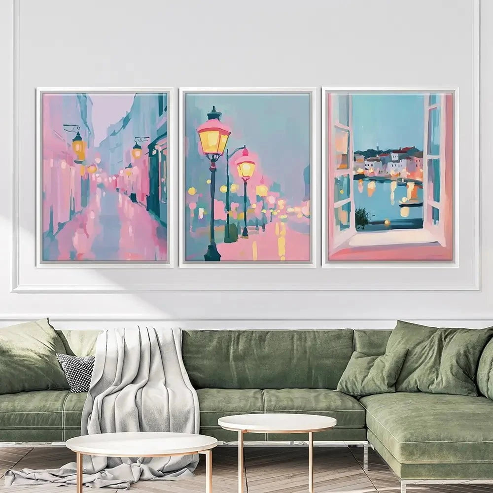 Tender Tones Trio Canvas Print Tender Tones Trio Canvas Print wall art product Treechild