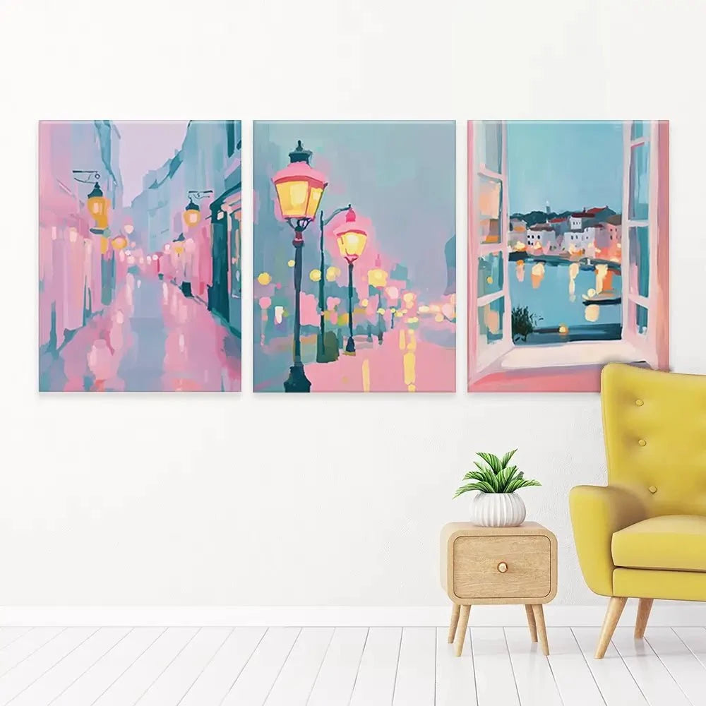 Tender Tones Trio Canvas Print Tender Tones Trio Canvas Print wall art product Treechild