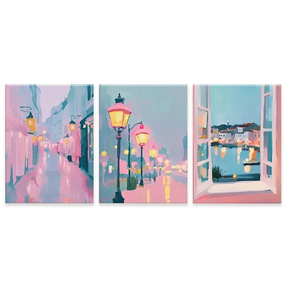 Tender Tones Trio Canvas Print Tender Tones Trio Canvas Print wall art product Treechild