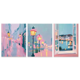 Tender Tones Trio Canvas Print Tender Tones Trio Canvas Print wall art product Treechild