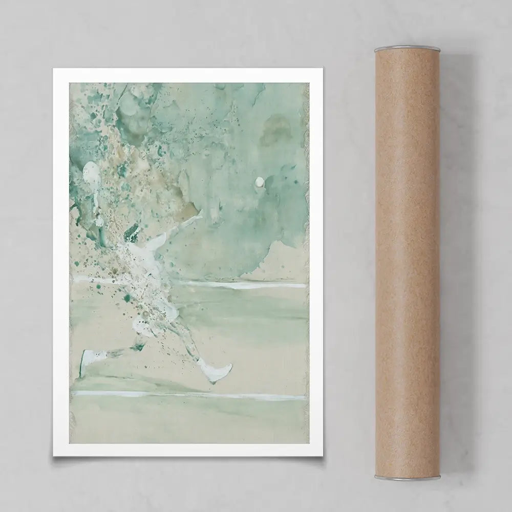 Tennis In Motion Art Print Tennis In Motion Art Print wall art product Chromatic Storm Studio
