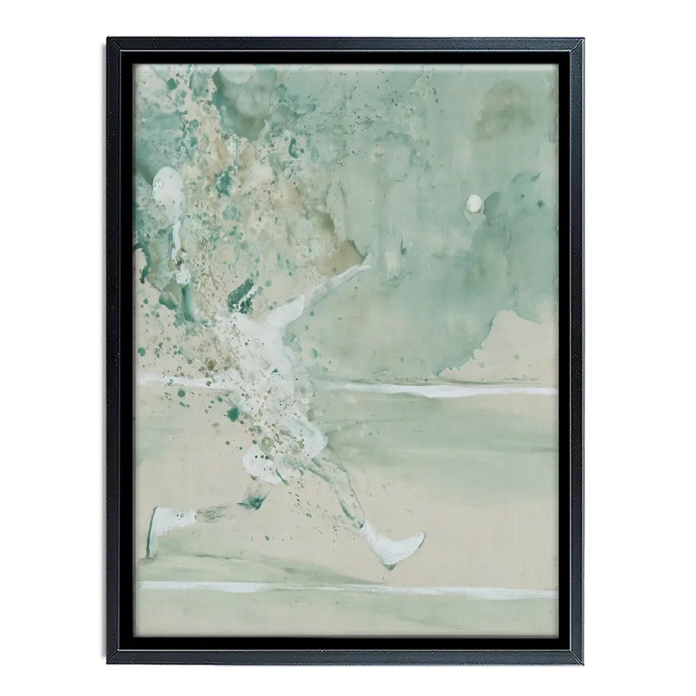 Tennis In Motion Canvas Print Tennis In Motion Canvas Print wall art product Chromatic Storm Studio