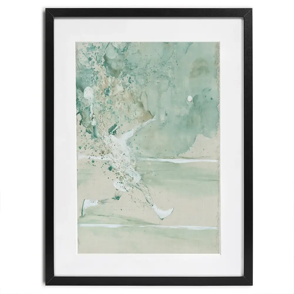 Tennis In Motion Framed Art Print Tennis In Motion Framed Art Print wall art product Chromatic Storm Studio