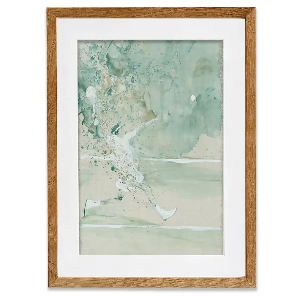 Tennis In Motion Framed Art Print Tennis In Motion Framed Art Print wall art product Chromatic Storm Studio