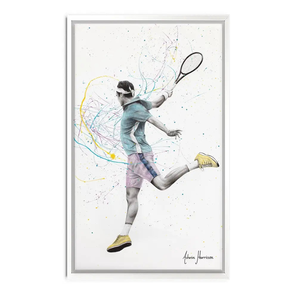 Tennis Player Canvas Print Tennis Player Canvas Print wall art product Ashvin Harrison