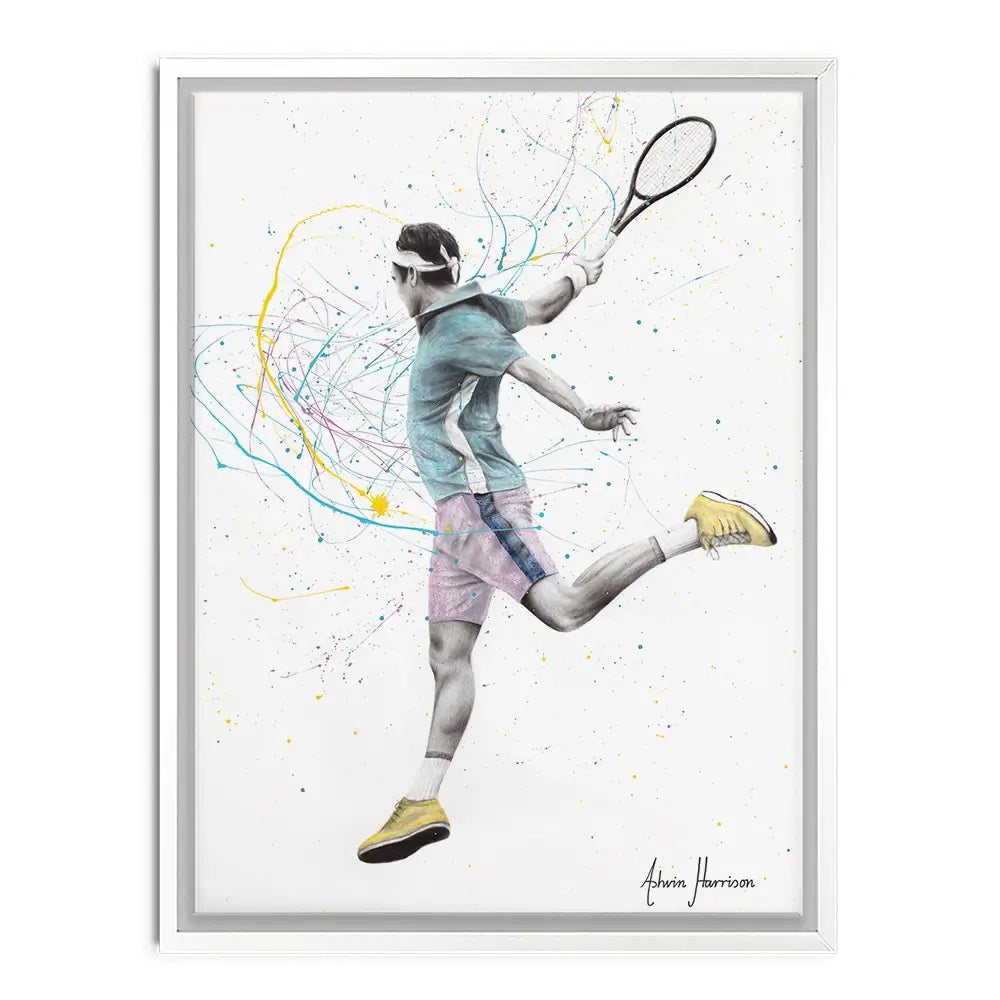 Tennis Player Canvas Print Tennis Player Canvas Print wall art product Ashvin Harrison