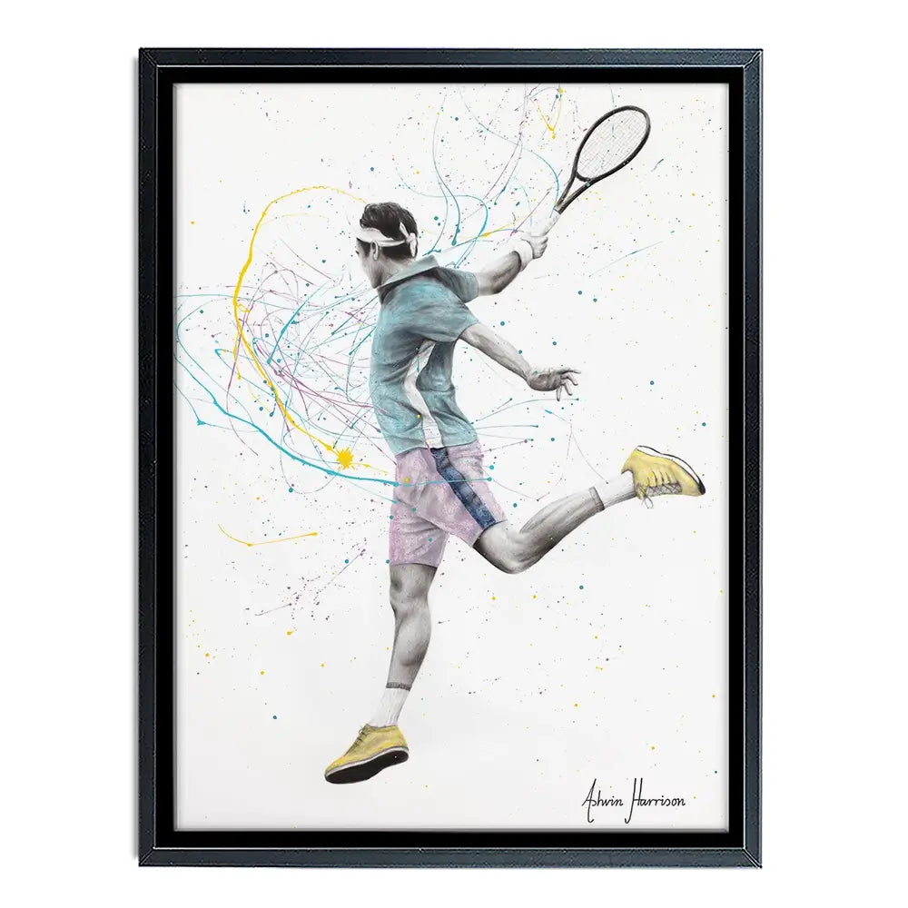 Tennis Player Canvas Print Tennis Player Canvas Print wall art product Ashvin Harrison
