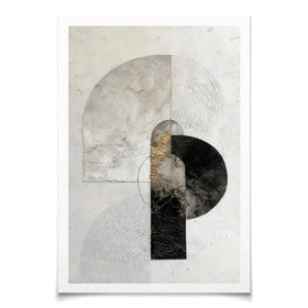 Textured Geometry Art Print Textured Geometry Art Print wall art product LSR Design Studio - Independent