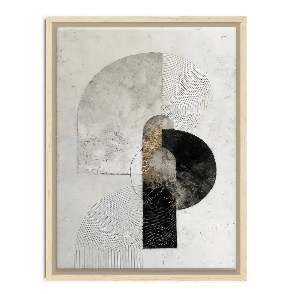 Textured Geometry Canvas Print Textured Geometry Canvas Print wall art product LSR Design Studio - Independent