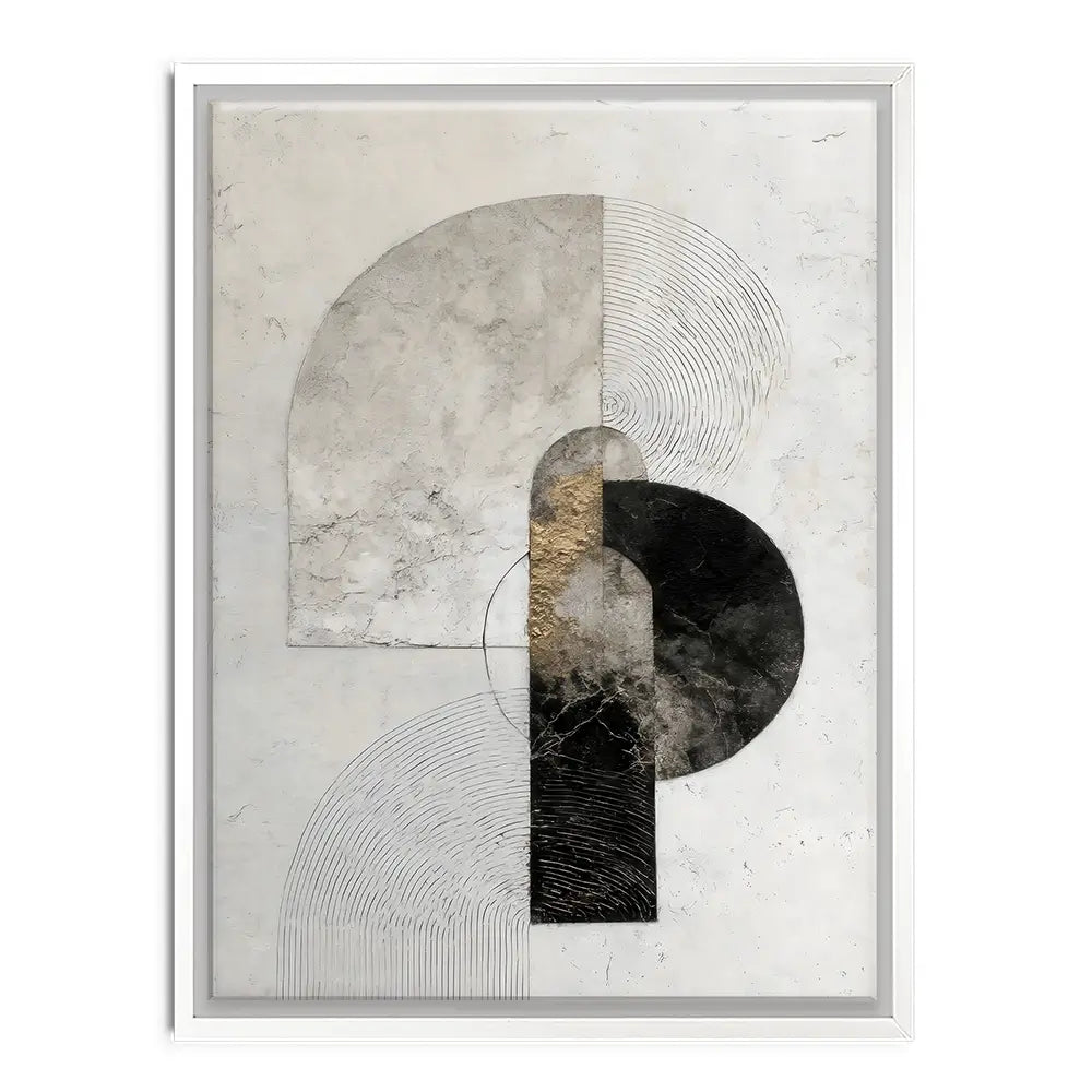Textured Geometry Canvas Print Textured Geometry Canvas Print wall art product LSR Design Studio - Independent