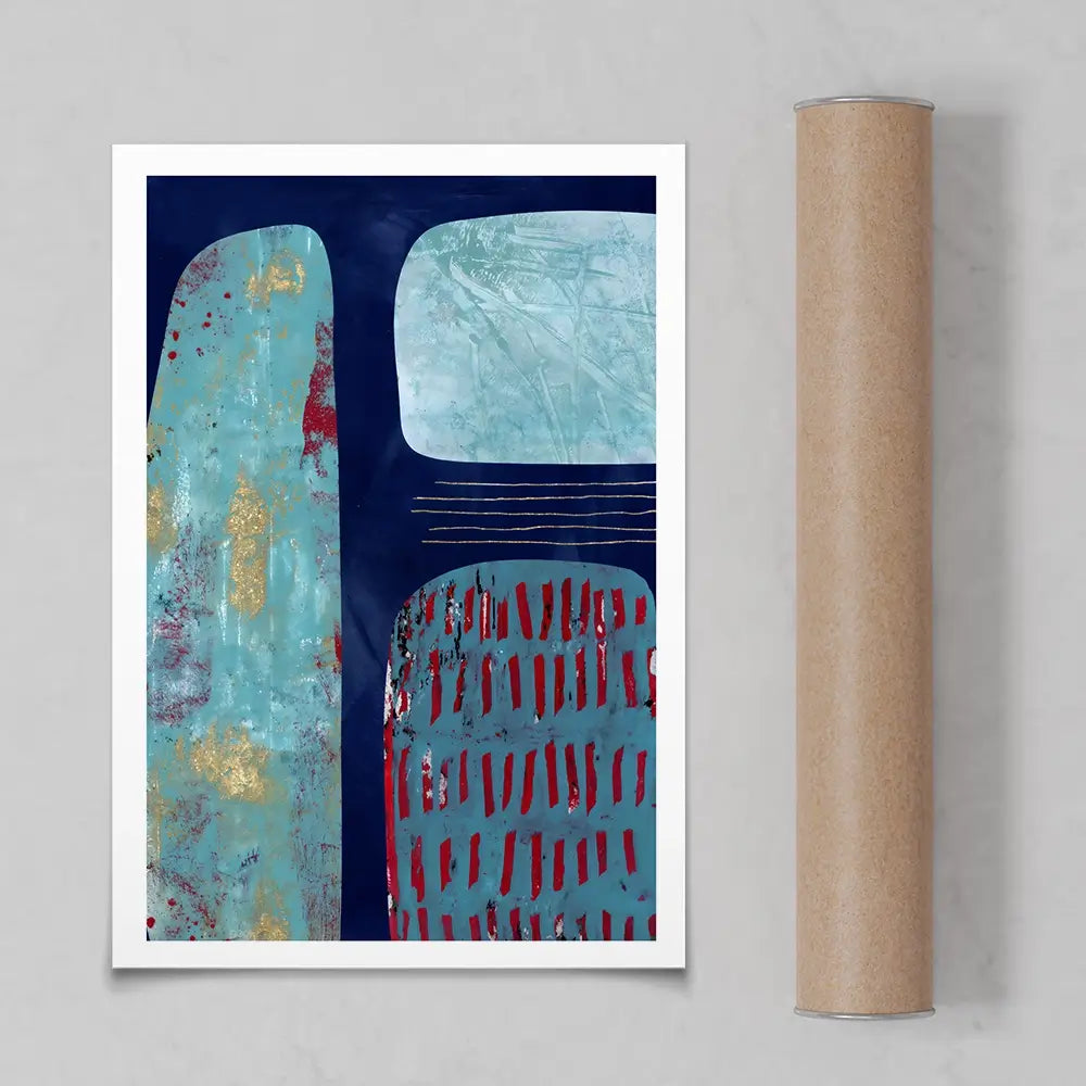 Textured Harmony Art Print Textured Harmony Art Print wall art product Lisa Nohren - Independent