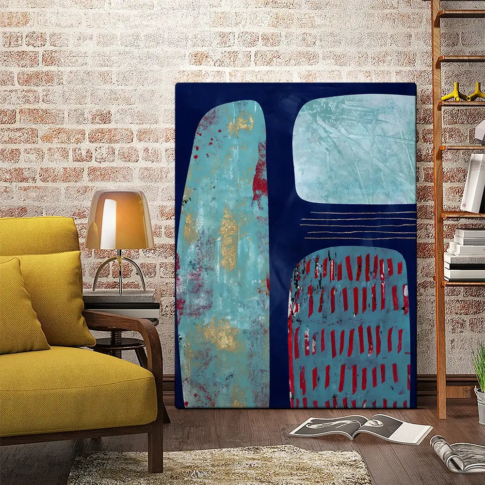 Textured Harmony Canvas Print Textured Harmony Canvas Print wall art product Lisa Nohren - Independent