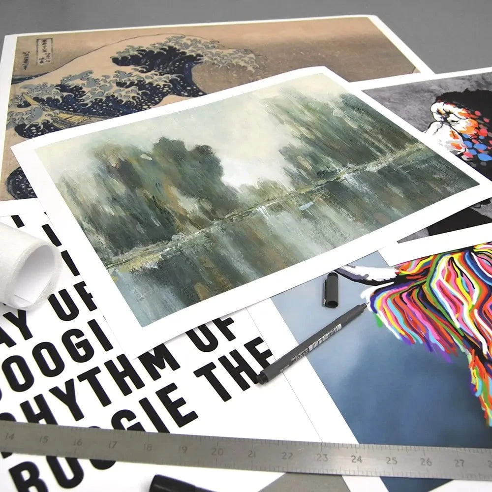 Textured Treeline Art Print Textured Treeline Art Print wall art product Carol Robinson