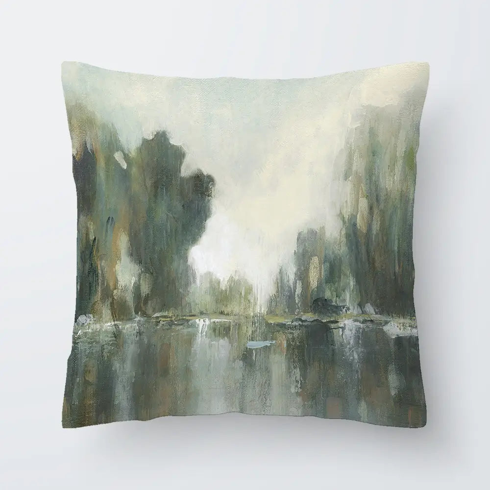 Textured Treeline Cushion Textured Treeline Cushion wall art product Carol Robinson
