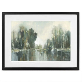 Textured Treeline Framed Art Print Textured Treeline Framed Art Print wall art product Carol Robinson