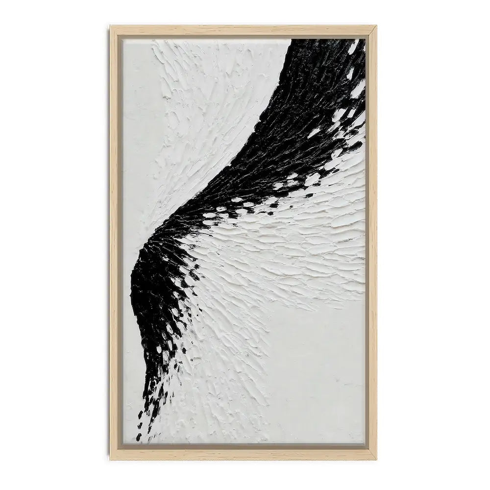Textured Wave Canvas Print Textured Wave Canvas Print wall art product LSR Design Studio - Independent