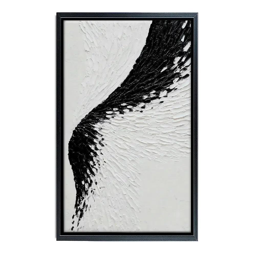 Textured Wave Canvas Print Textured Wave Canvas Print wall art product LSR Design Studio - Independent
