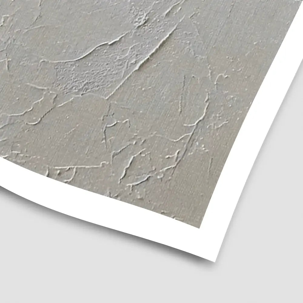 Textured White Flower Art Print Textured White Flower Art Print wall art product LSR Design Studio - Independent