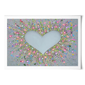 Thank You For Loving Me Art Print Thank You For Loving Me Art Print wall art product Jo Gough
