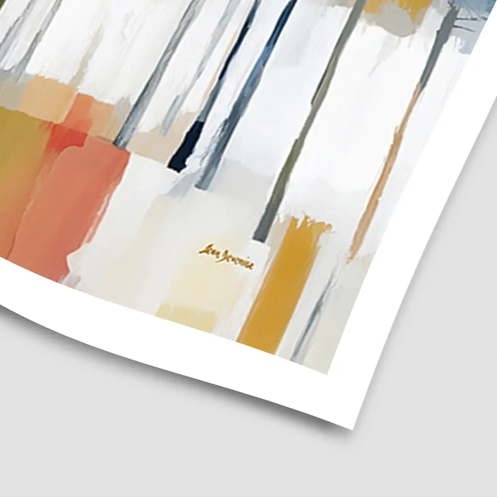 The Abstract Forest Art Print The Abstract Forest Art Print wall art product Leon Devenice