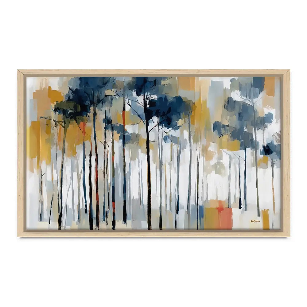 The Abstract Forest Canvas Print The Abstract Forest Canvas Print wall art product Leon Devenice