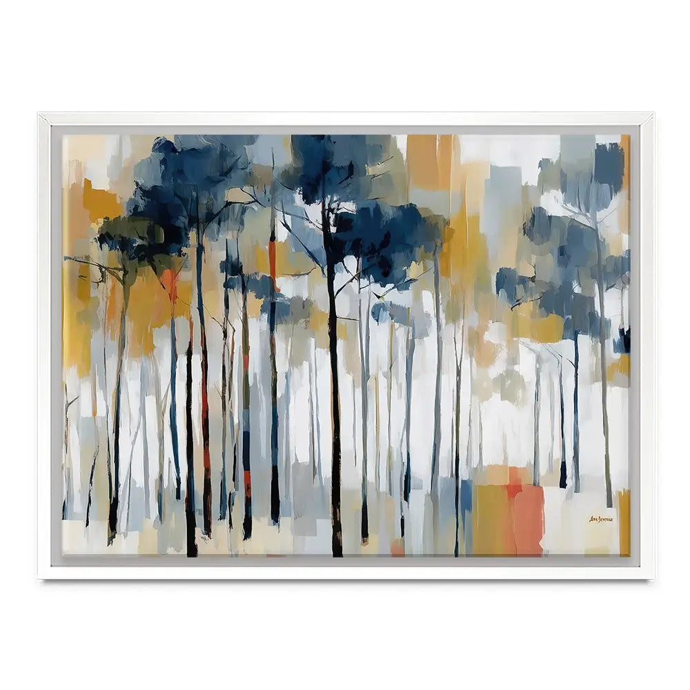 The Abstract Forest Canvas Print The Abstract Forest Canvas Print wall art product Leon Devenice