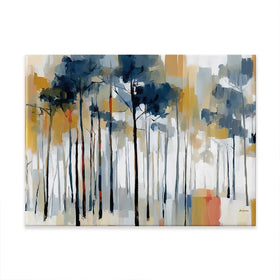 The Abstract Forest Canvas Print The Abstract Forest Canvas Print wall art product Leon Devenice