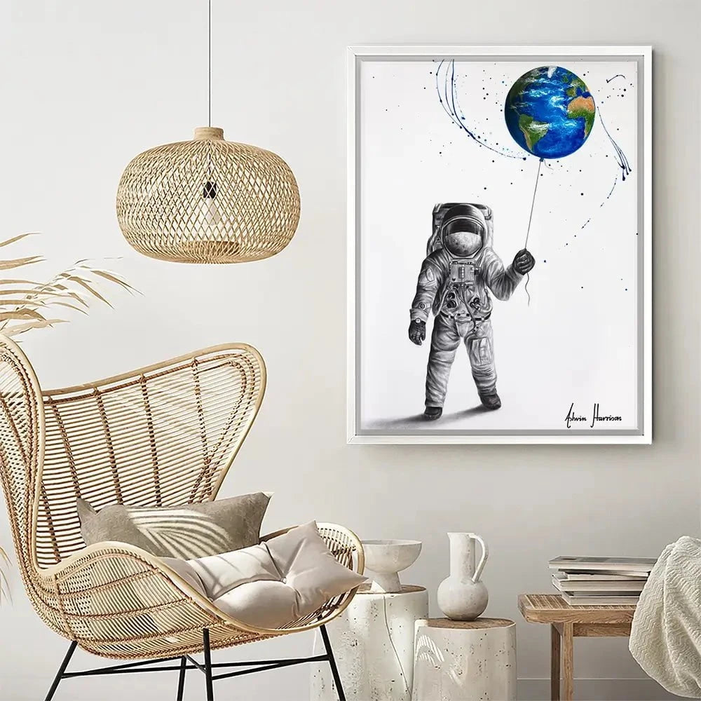 The Astronaut Canvas Print The Astronaut Canvas Print wall art product Ashvin Harrison