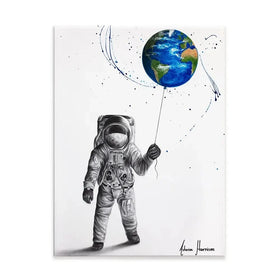 The Astronaut Canvas Print The Astronaut Canvas Print wall art product Ashvin Harrison