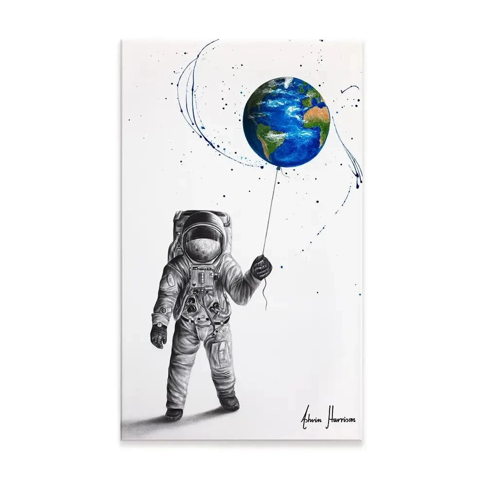 The Astronaut Canvas Print The Astronaut Canvas Print wall art product Ashvin Harrison
