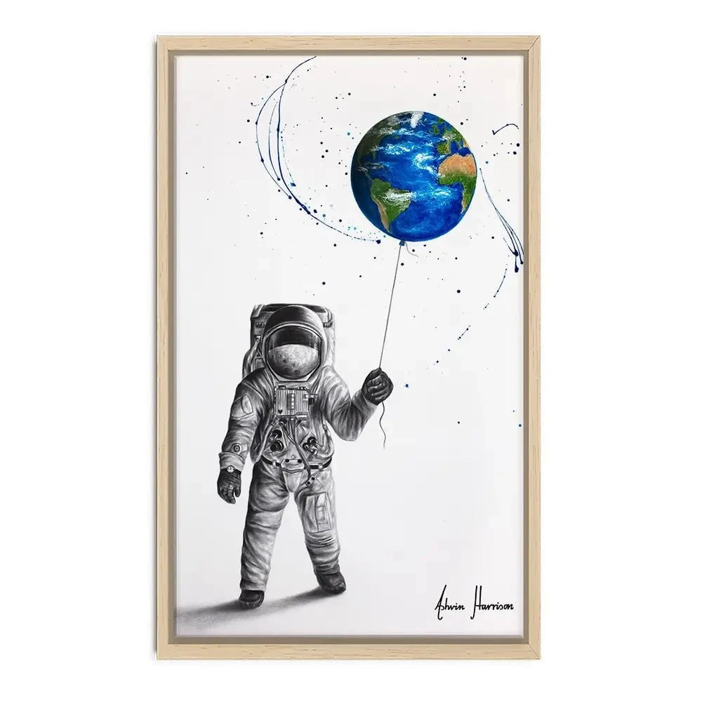 The Astronaut Canvas Print The Astronaut Canvas Print wall art product Ashvin Harrison