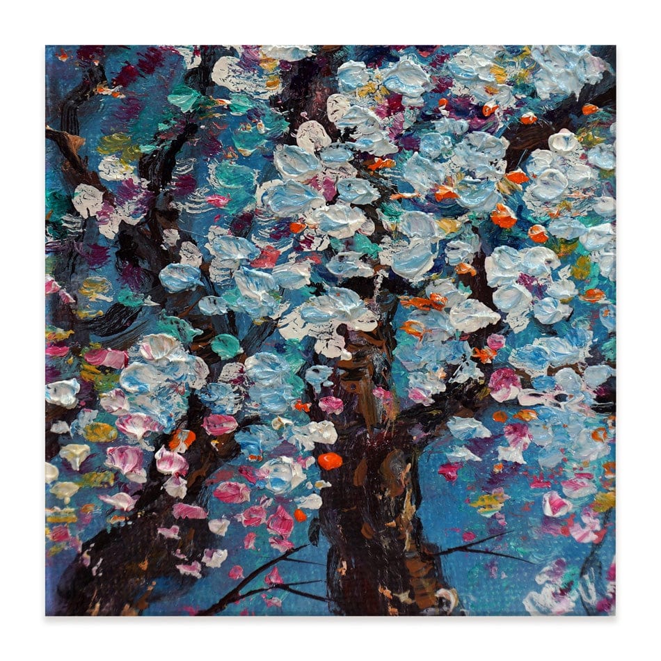 The Blossoming Tree Square Canvas Print wall art product kwang gallery / Shutterstock