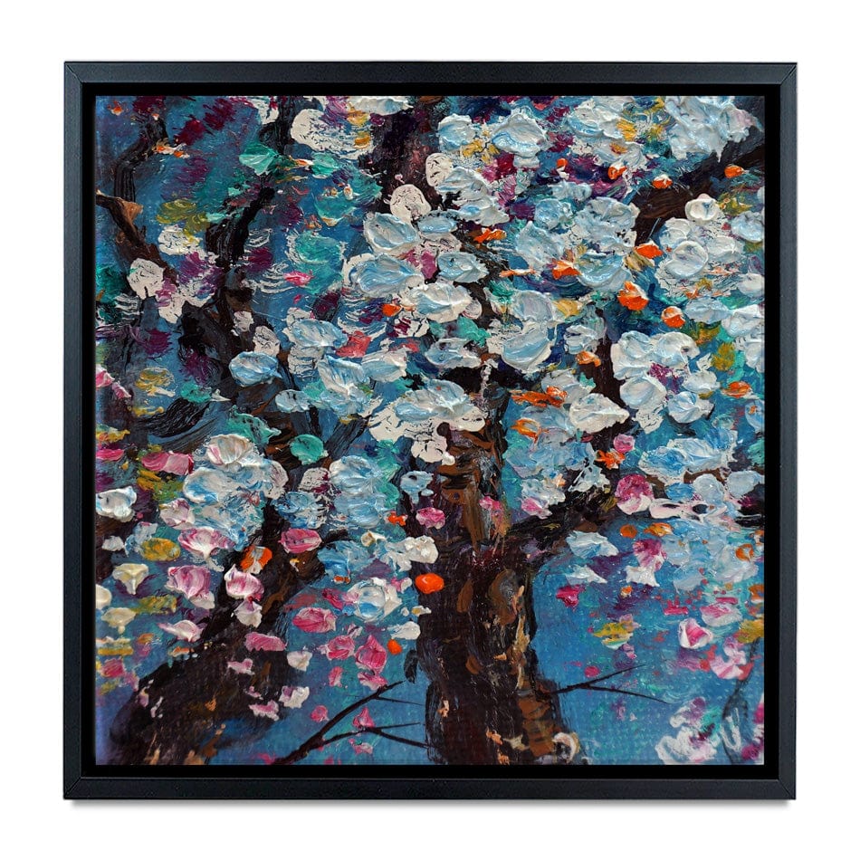 The Blossoming Tree Square Canvas Print wall art product kwang gallery / Shutterstock