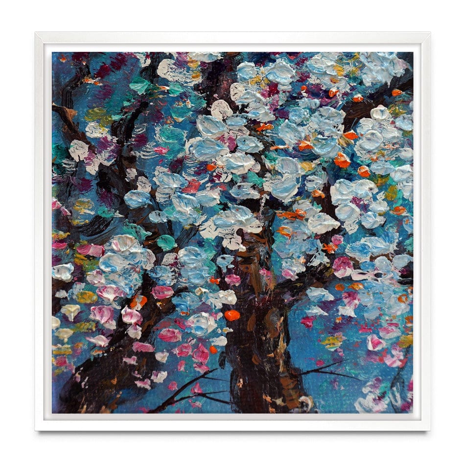 The Blossoming Tree Square Canvas Print wall art product kwang gallery / Shutterstock