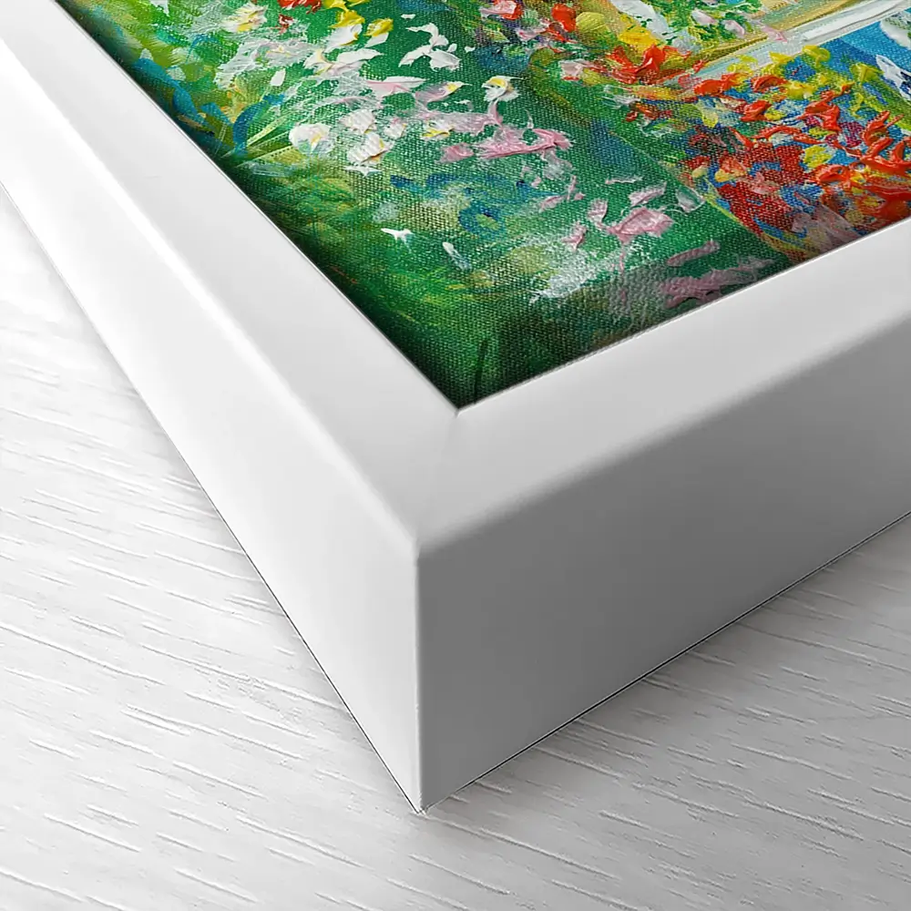 The Boat House Canvas Print The Boat House Canvas Print wall art product Estelle Grengs - Independent