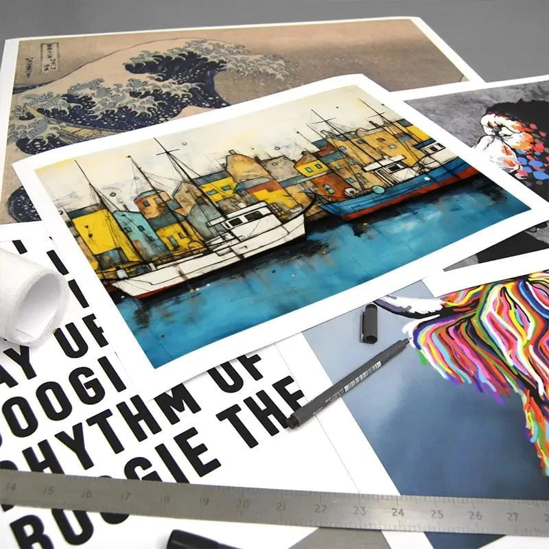 The Boats Are In Art Print The Boats Are In Art Print wall art product David Alexander Elder