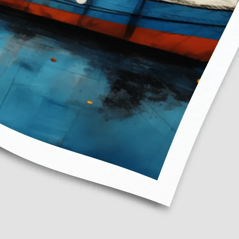The Boats Are In Art Print The Boats Are In Art Print wall art product David Alexander Elder
