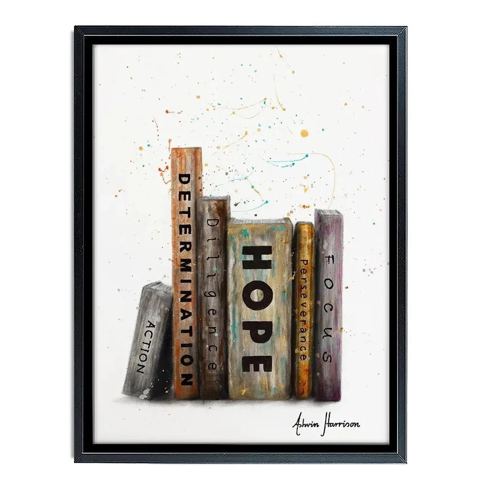 The Books Of Success Canvas Print The Books Of Success Canvas Print wall art product Ashvin Harrison