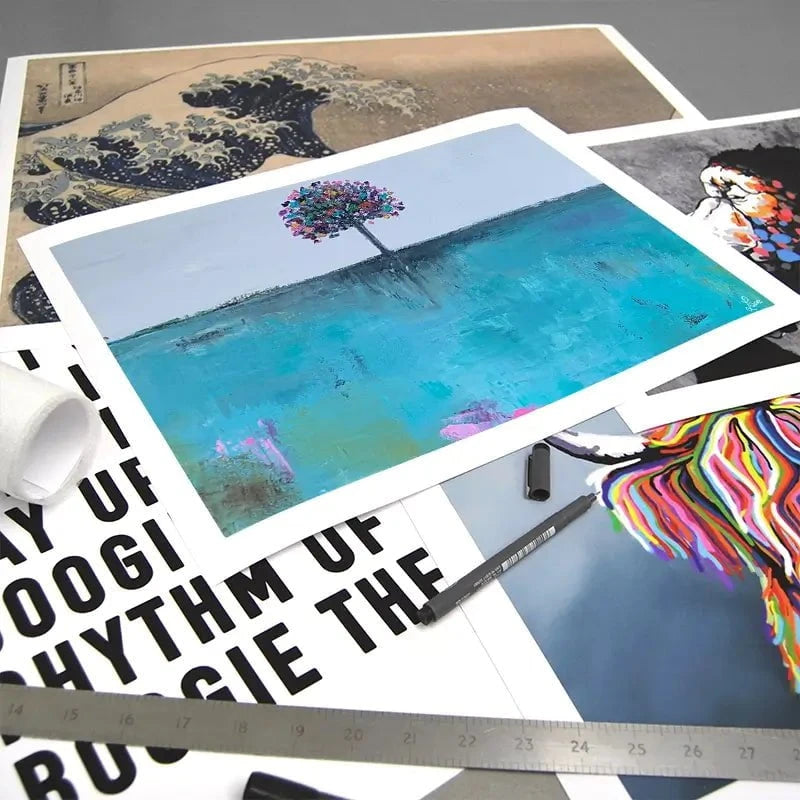 The Butterfly Tree Art Print The Butterfly Tree Art Print wall art product Laure Bury