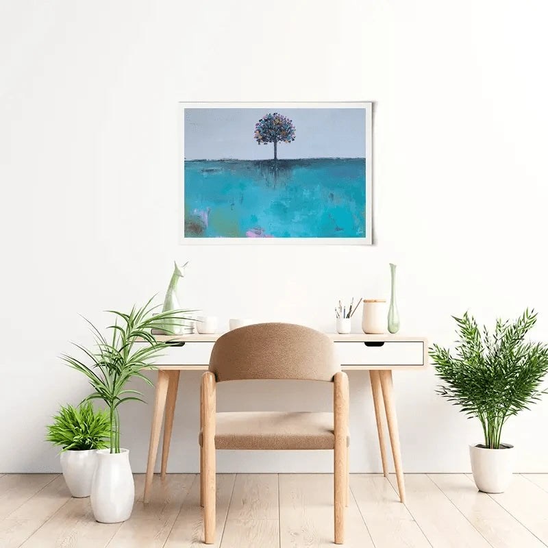 The Butterfly Tree Art Print The Butterfly Tree Art Print wall art product Laure Bury
