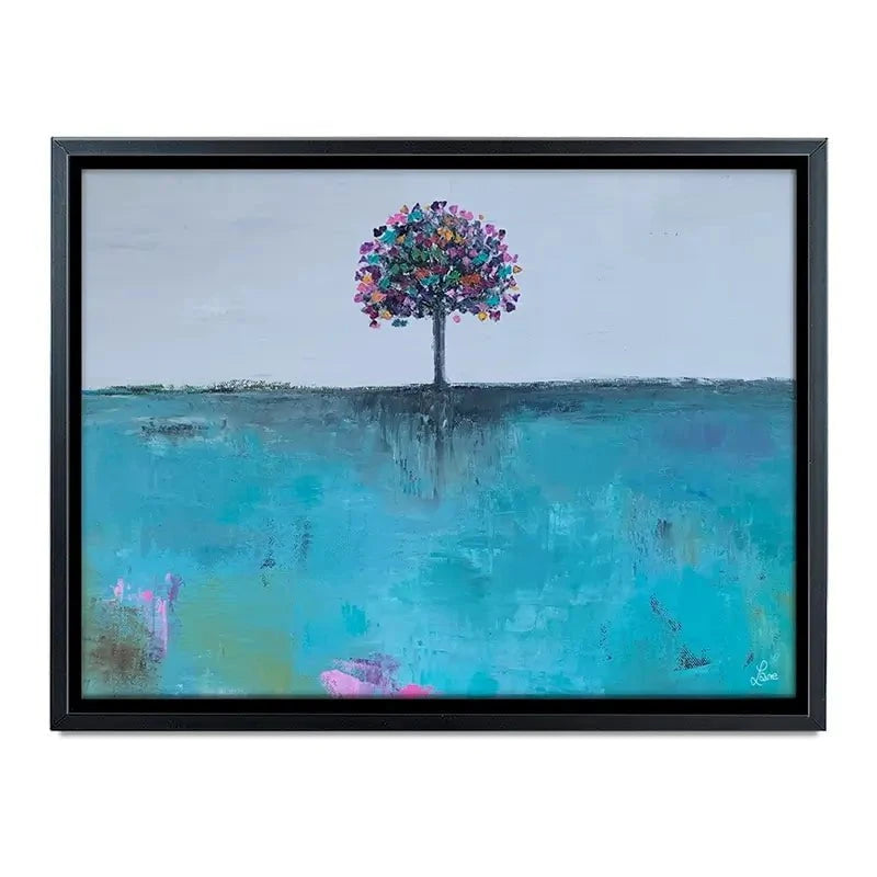 The Butterfly Tree Canvas Print The Butterfly Tree Canvas Print wall art product Laure Bury