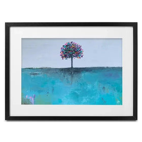 The Butterfly Tree Framed Art Print The Butterfly Tree Framed Art Print wall art product Laure Bury