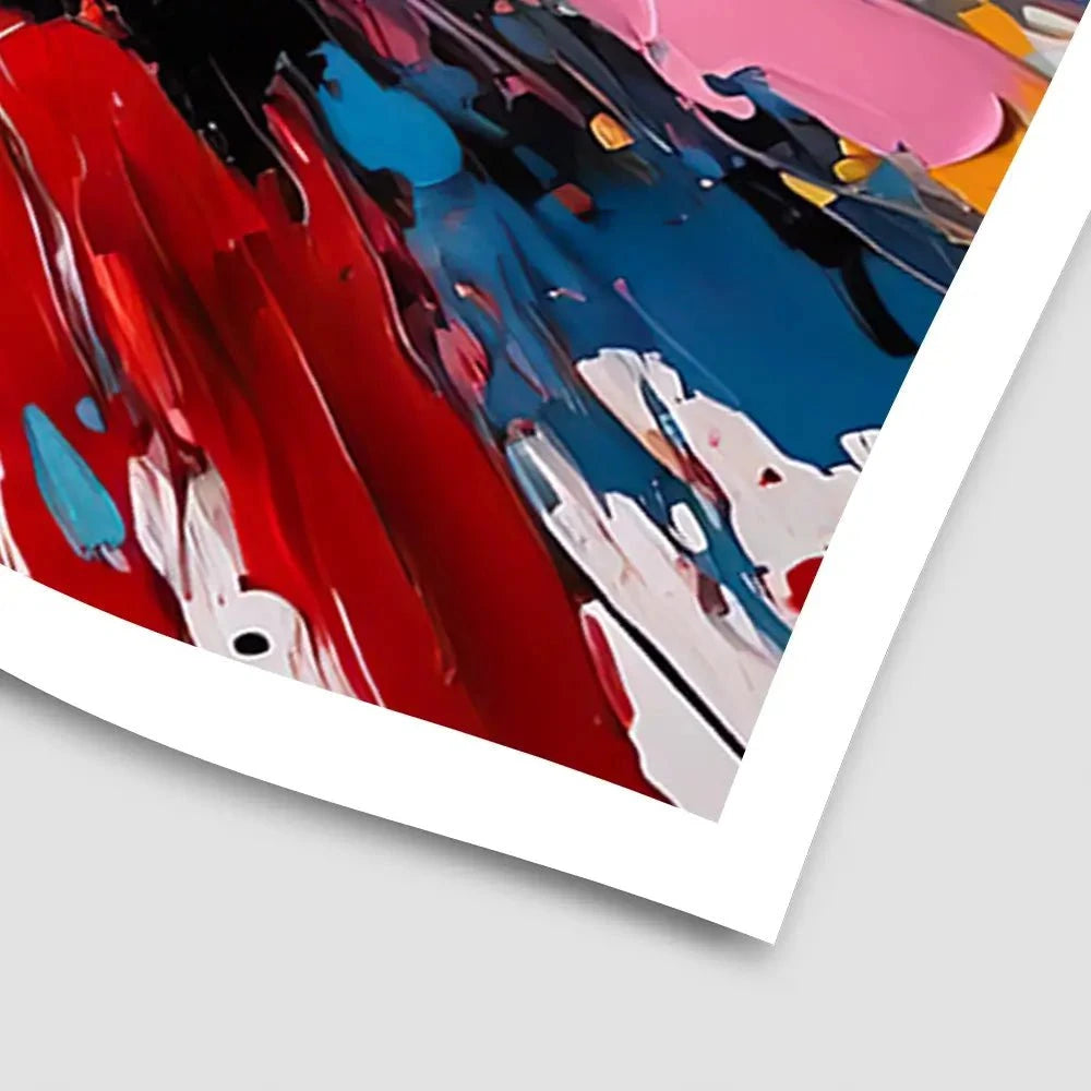 The Centre Of Colour Art Print The Centre Of Colour Art Print wall art product Violeta Allaberdieva