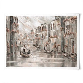 The Charm Of Venice Art Print The Charm Of Venice Art Print wall art product Isabella Karolewicz