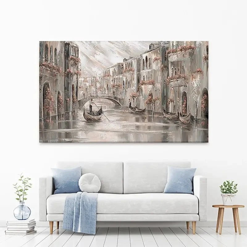 The Charm Of Venice Canvas Print The Charm Of Venice Canvas Print wall art product Isabella Karolewicz